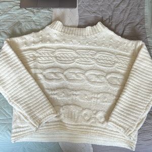 Off the shoulder sweater